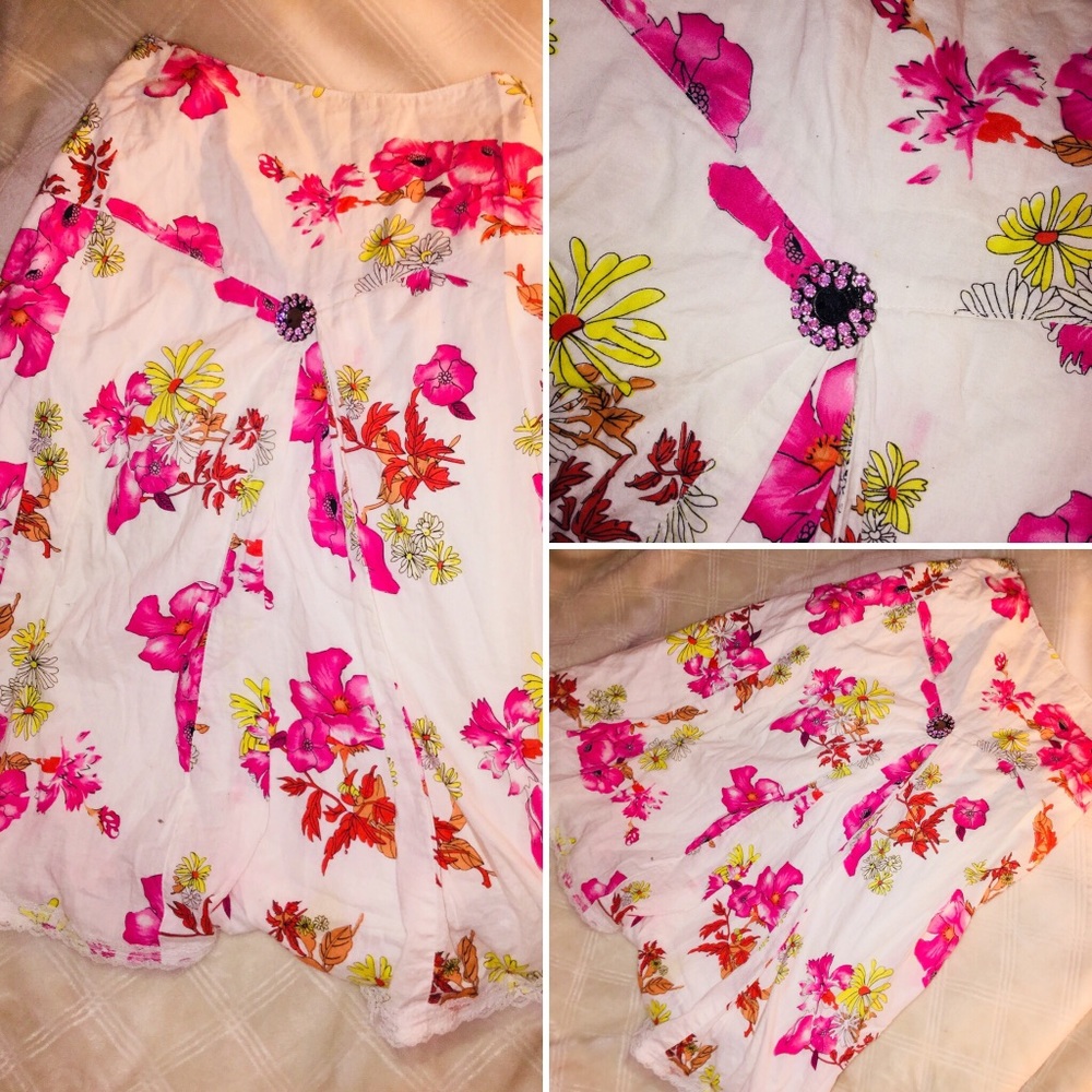 Floral summer skirt 🌻